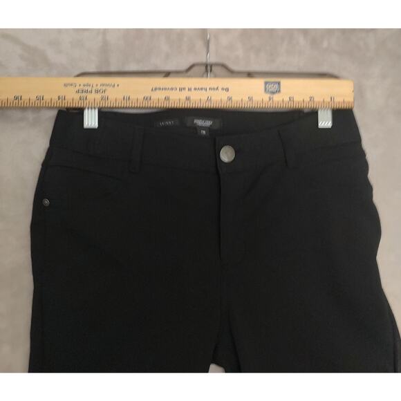 Simply Vera Vera Wang Petite Women Black Pants Size PM Skinny Pockets Stretchy - Picture 4 of 7